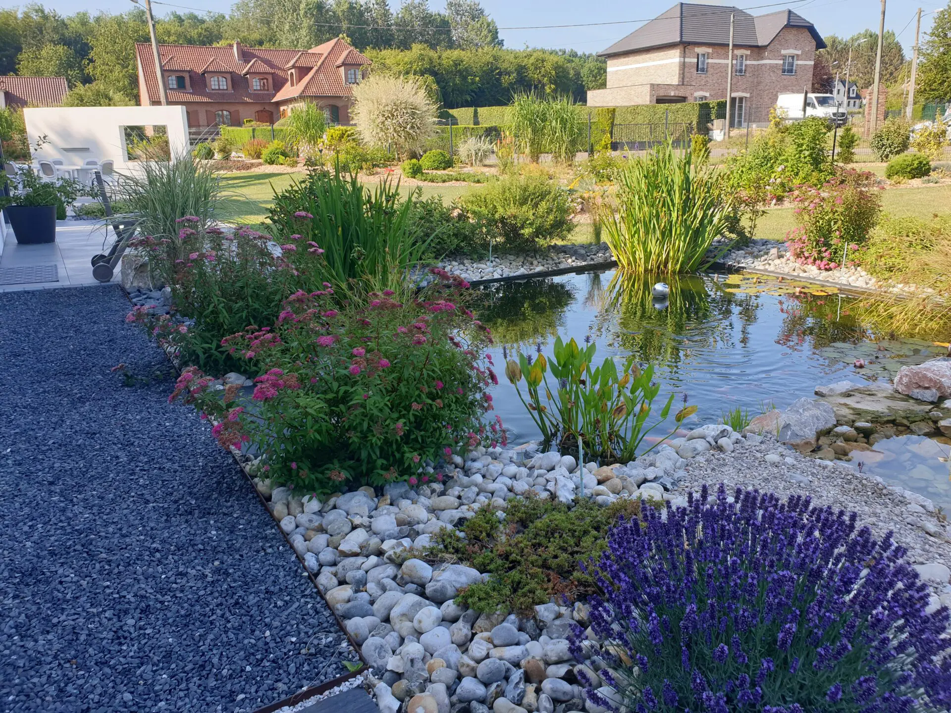 Fontaine et Bassin - FL Jardin Paysagiste dans la Marne