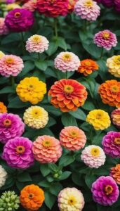 zinnias 171x300 - Fleurissez votre potager avec des graines : Conseils et astuces pour un jardin fleuri et productif cet été