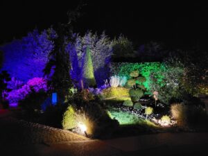 20231009 062912 300x225 - Éclairage de jardin pour prolonger la vue de son jardin en osant la couleur