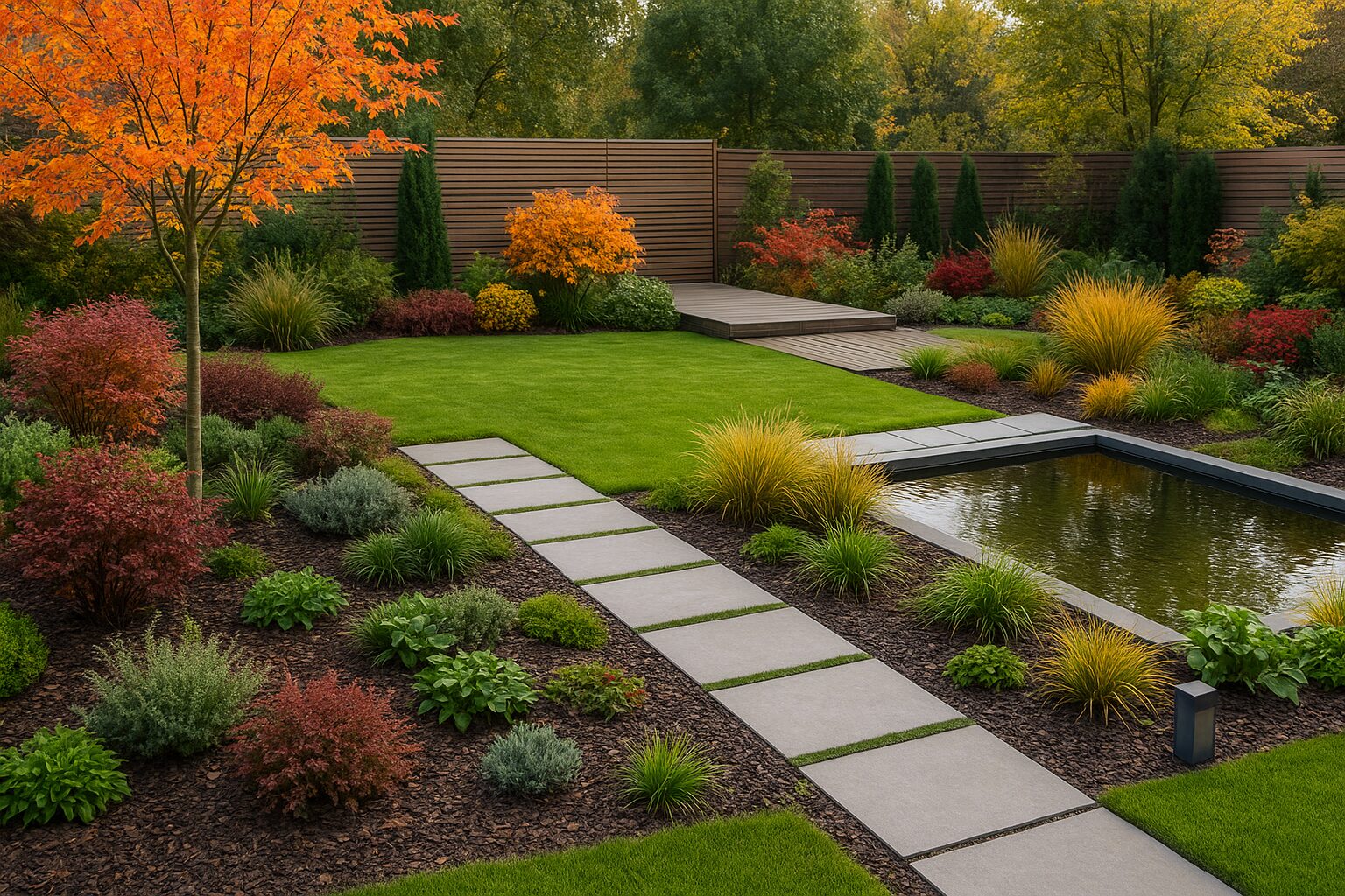 Pourquoi l’automne est la meilleure saison pour créer ou rénover son jardin | Carnel Paysages