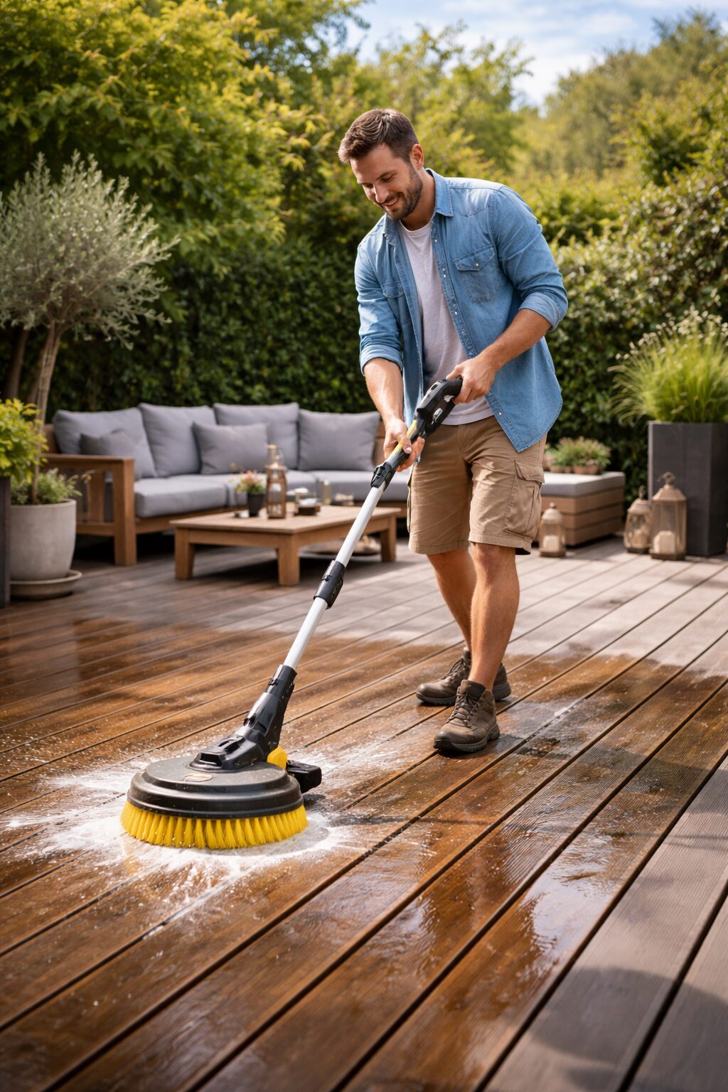 Entretien terrasse au printemps : le guide complet pour redonner vie à vos surfaces extérieures