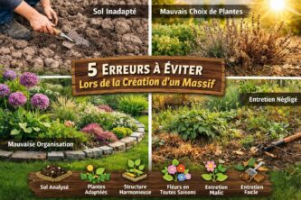 5 erreurs à éviter lors de la création d’un massif : conseils pour réussir votre massif au jardin