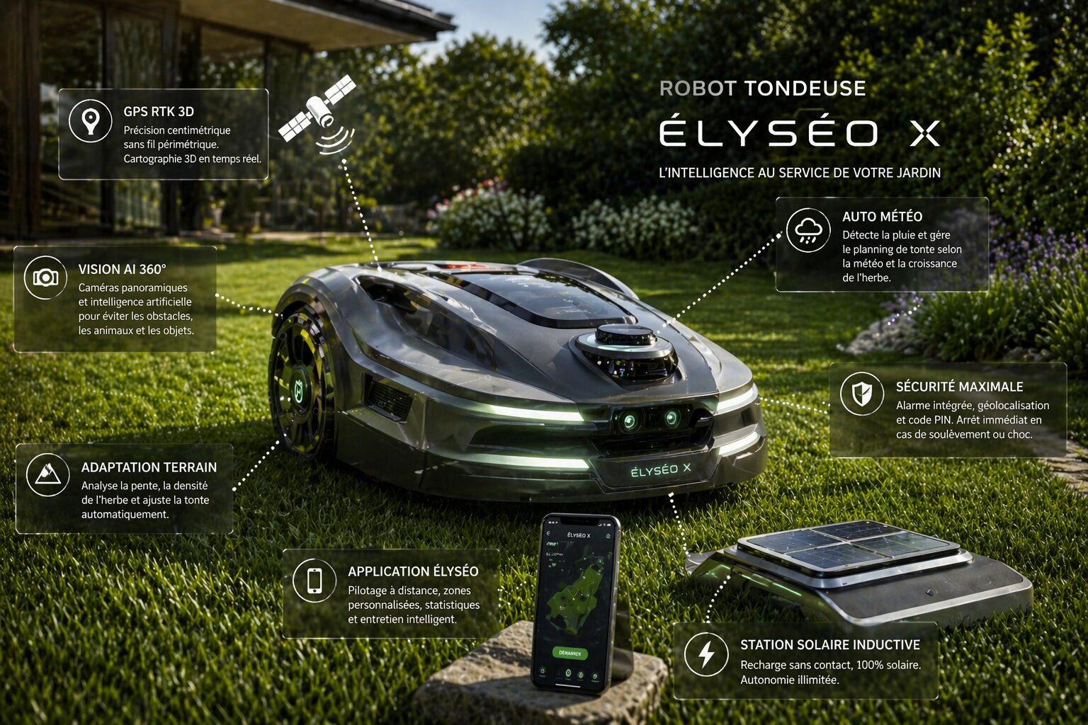 Robot de tonte du nouveau GPS, caméra : quelle technologie choisir pour votre jardin ?