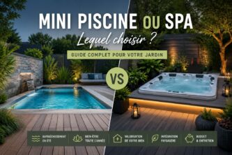 Mini piscine ou spa : lequel choisir pour transformer votre jardin en espace de bien-être ?